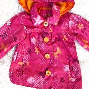 NWOT Pink Platinum  Girls Pink Spring Jack…